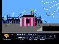 une photo d'Ã©cran de The Simpsons - Bart Vs The Space Mutants sur Nintendo Nes